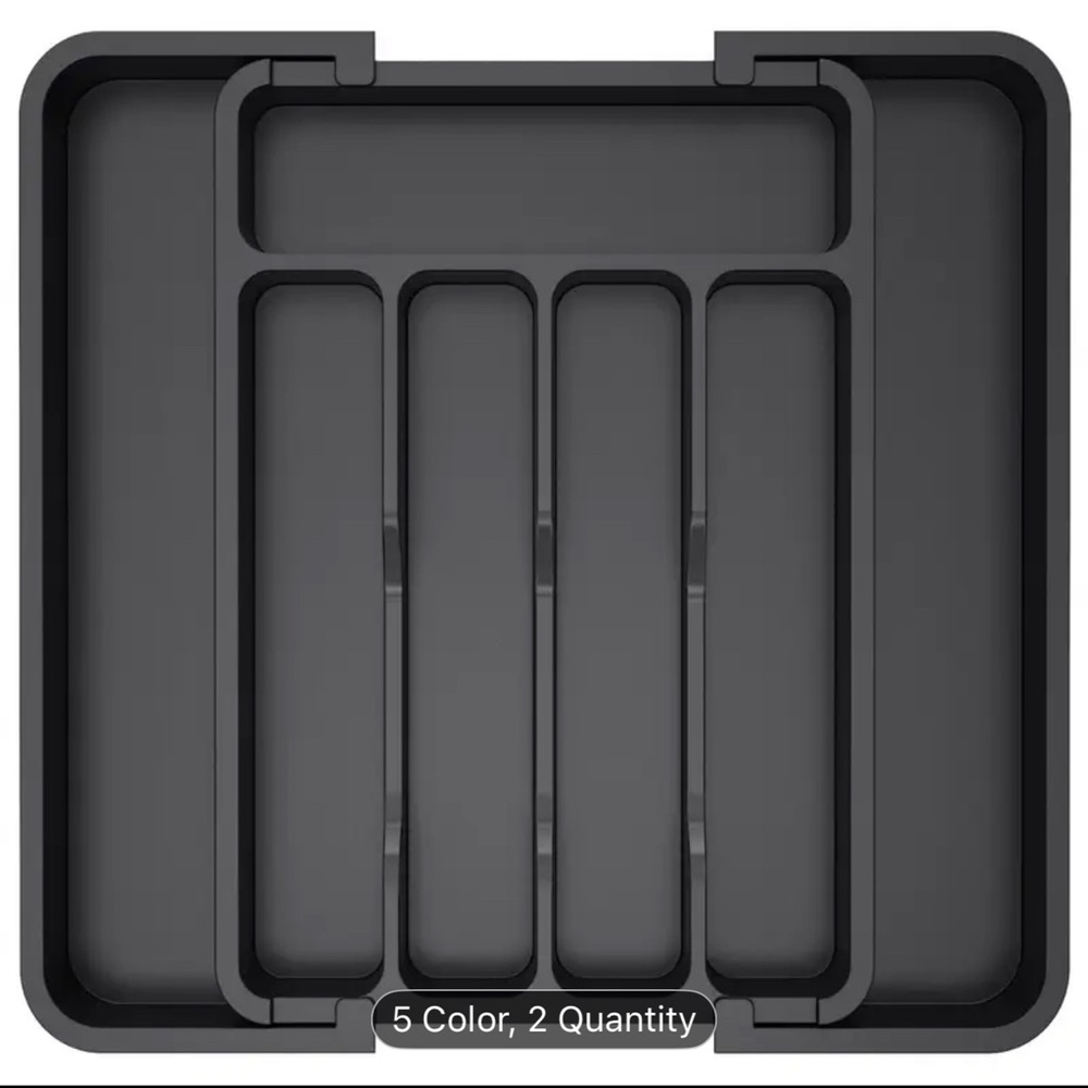 Lifewit Adjustable Kitchen Utensil Organizer